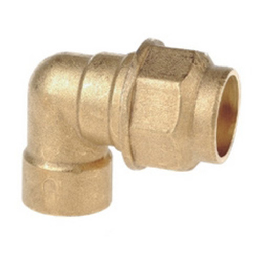 ENLACE ACODADO 90º ROSCA/H Ø 20-1/2" LATON (para polietileno) ARCO 49020